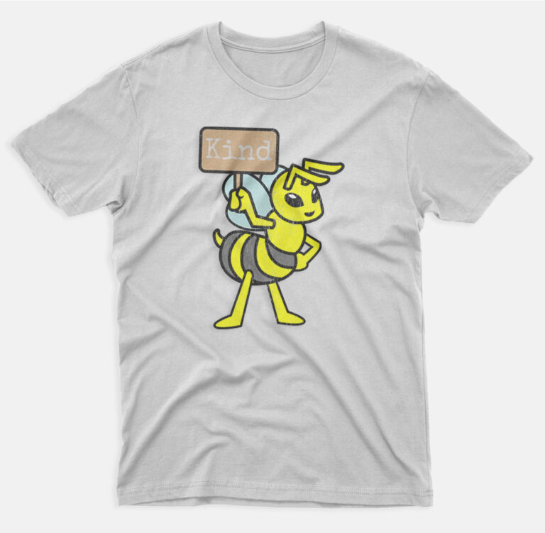 Retro Bee Kind Vintage Graphic Kindness T-Shirt