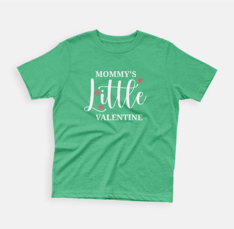 Mommy's Little Valentine Funny Kids Valentine's Day T-Shirt