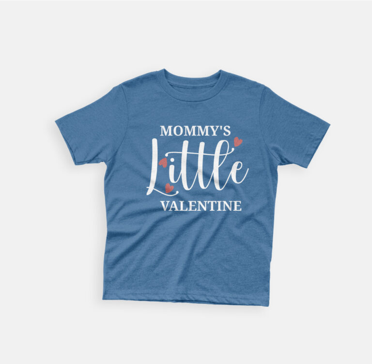 Mommy's Little Valentine Funny Kids Valentine's Day T-Shirt
